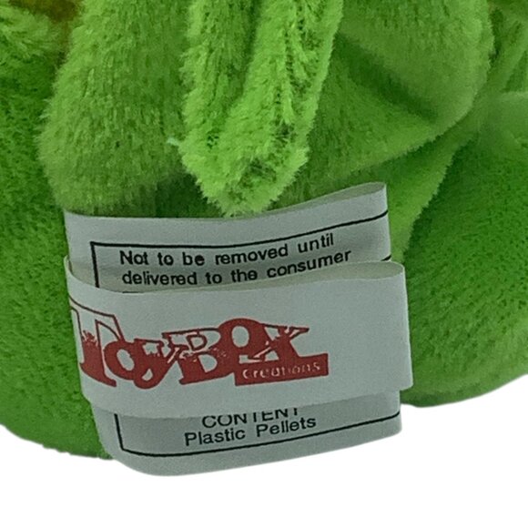 Vtg Toy Box Creations Veggie Friend Seedies CORNY ON THE COB Beanbag Plush 7" - Picture 4 of 5